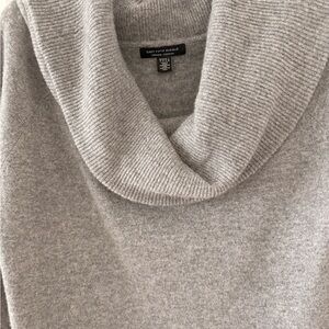 Saks Fifth Avenue Light Gray Cashmere Sweater